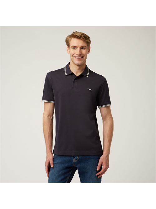 POLO RIGHI CONTRASTO COLLO MM HARMONT & BLAINE | LN1010N21054/801